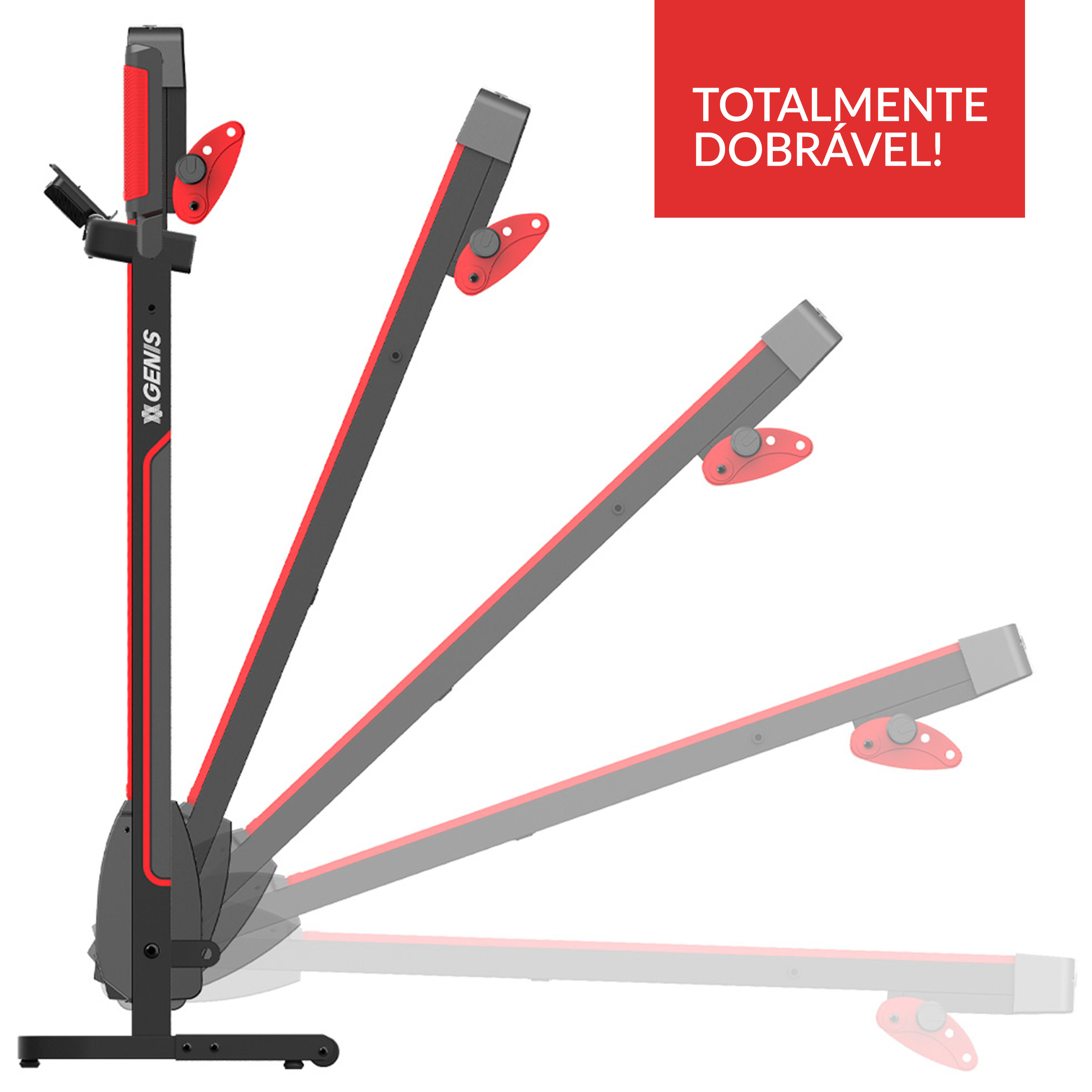 Esteira Ergométrica Dobrável Genis GT 500 - Imagem 10