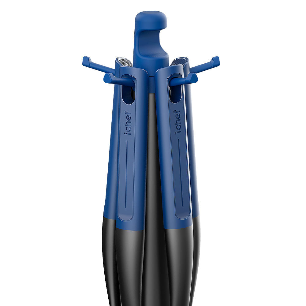 Suporte para Utensílios de Silicone Ichef Polishop - Blue - Imagem 3