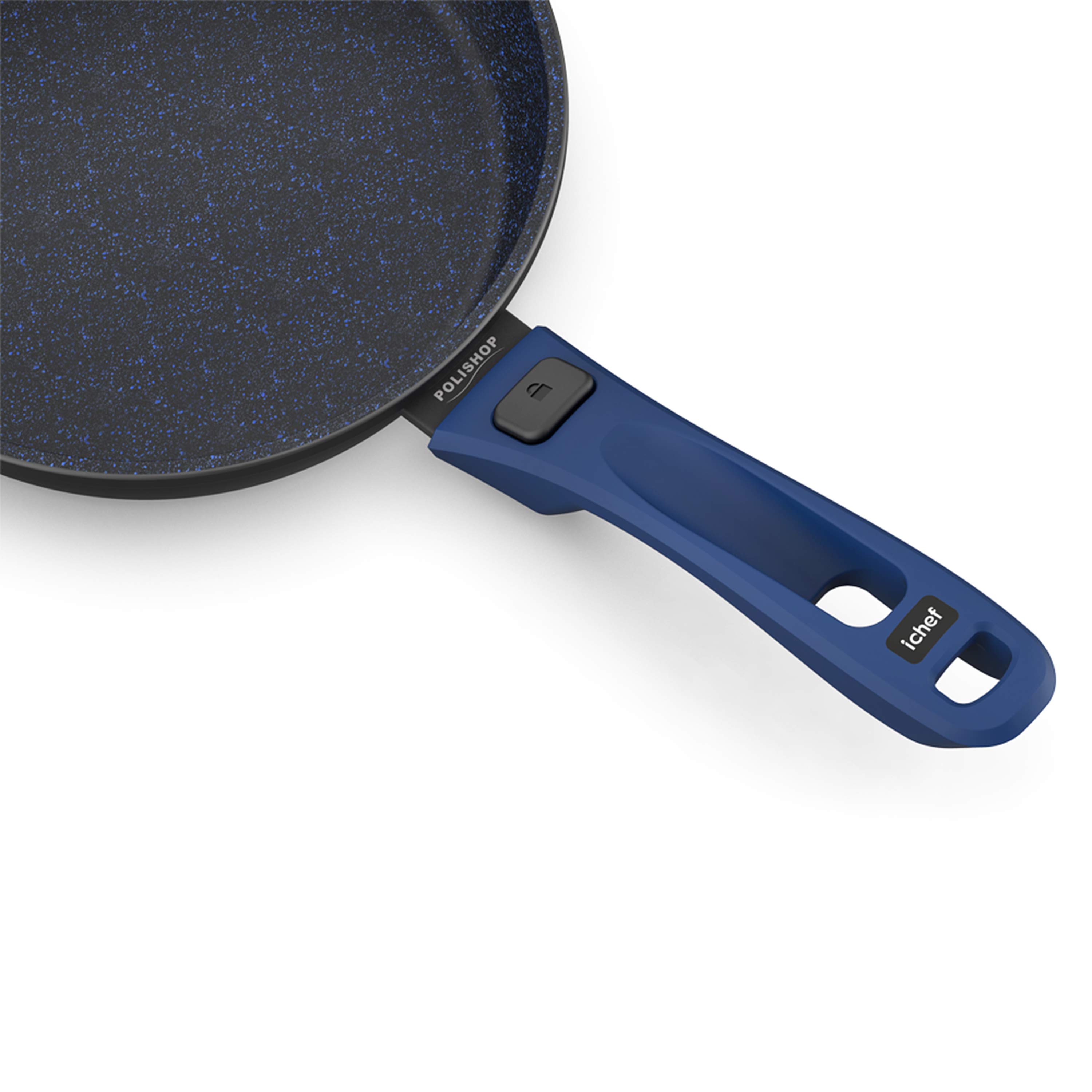 Panela Polishop iChef Ultra Sauté Petit Shark Series Azul 20cm - Imagem 8