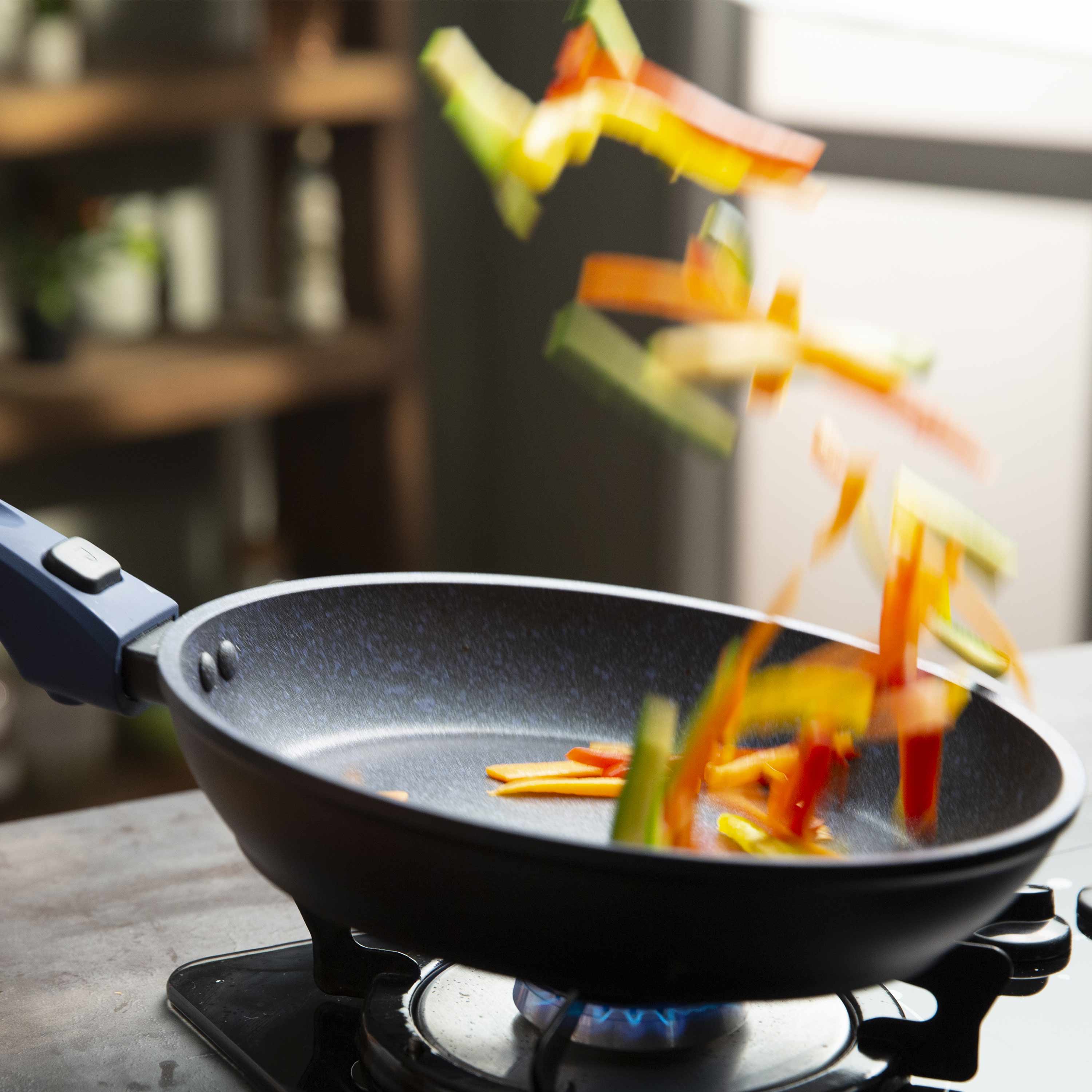 Panela Polishop iChef Ultra Sauté Petit Shark Series Azul 20cm - Imagem 6