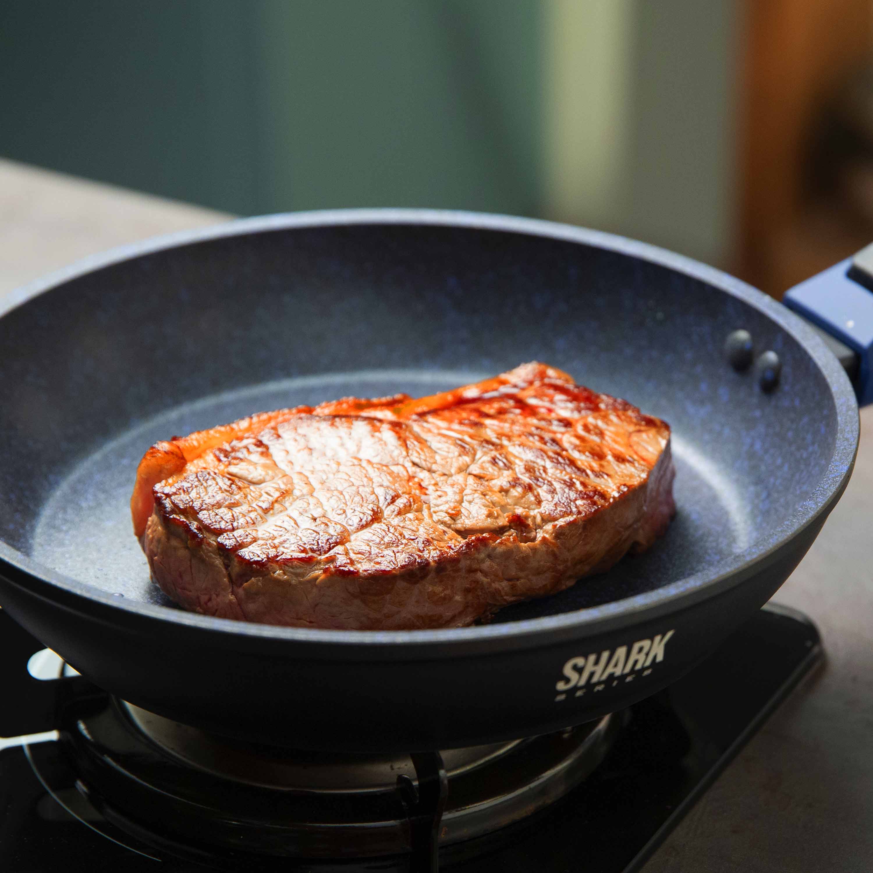 Panela Polishop iChef Ultra Sauté Petit Shark Series Azul 20cm - Imagem 5