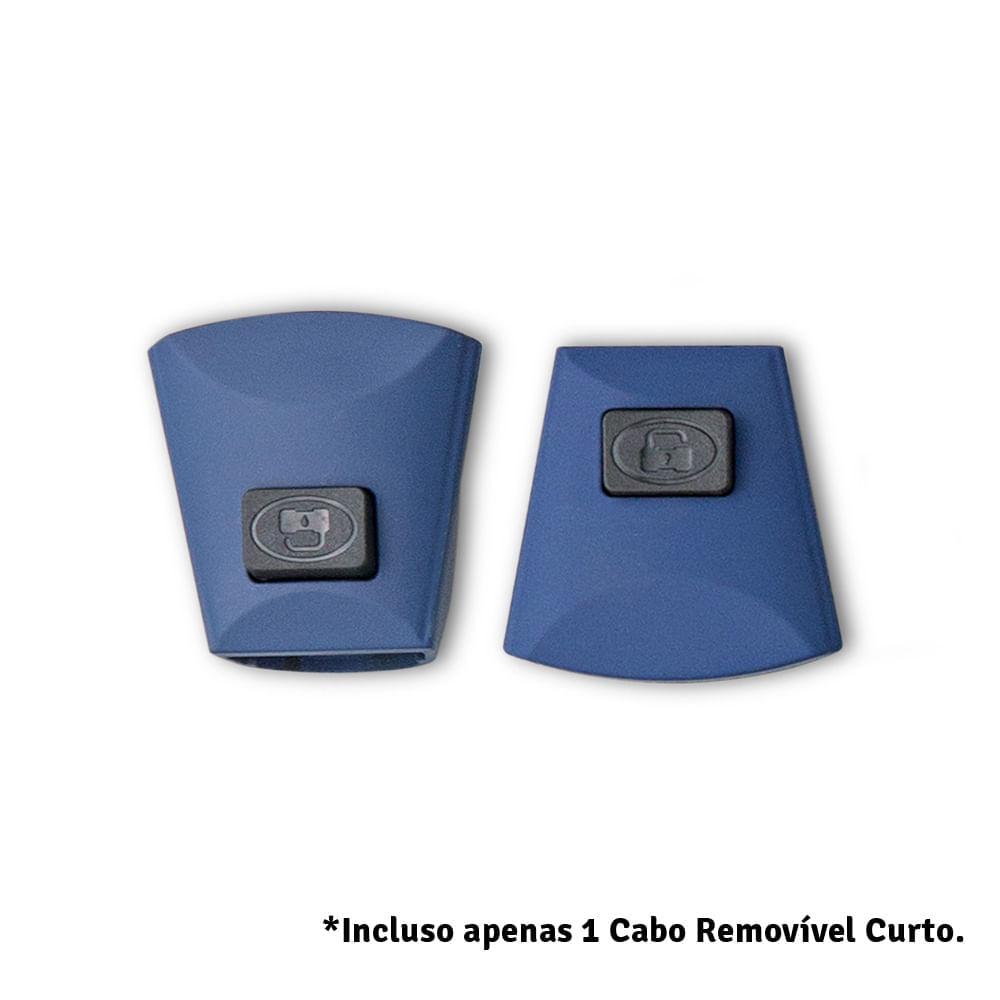 Cabo Removível Curto - Ichef Shark Series - Azul