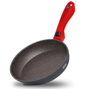 Panela Polishop iChef Ultra Sauté Grand Shark Series Vermelha 24cm | Vermelho