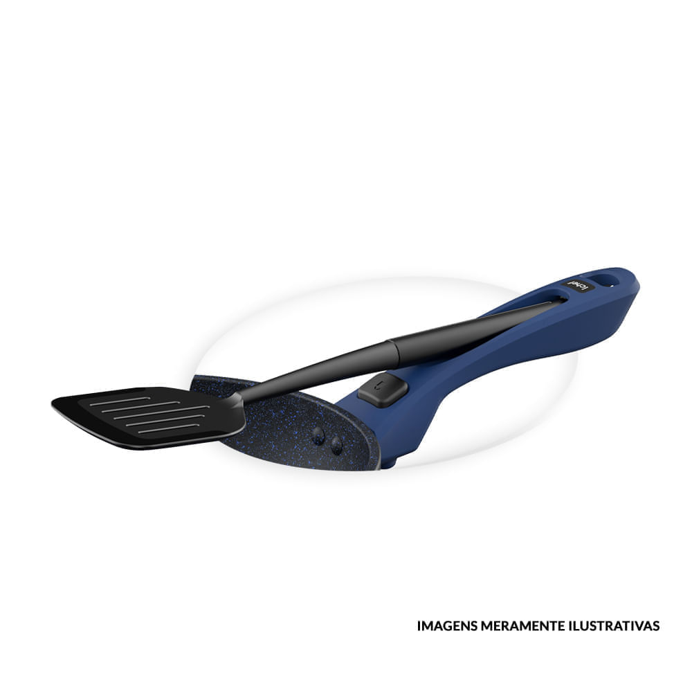 Panelas Polishop Ichef Ultra com Tampa - Sauté - Day By Day 24Cm - Azul - Imagem 7
