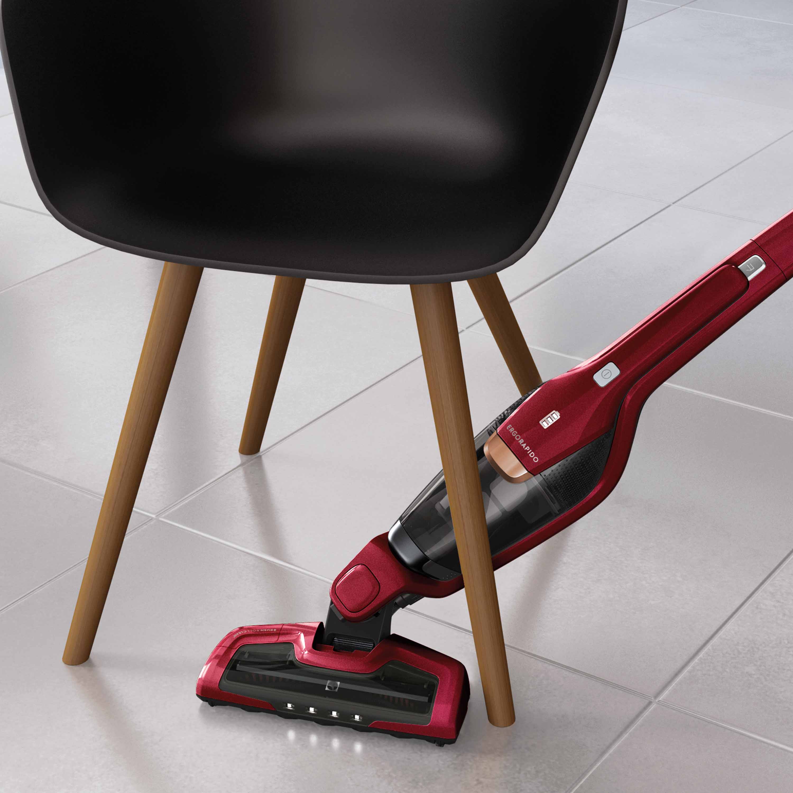 Aspirador de Pó Vertical Electrolux Ergorapido Ultra Red 2 em 1 - Imagem 5