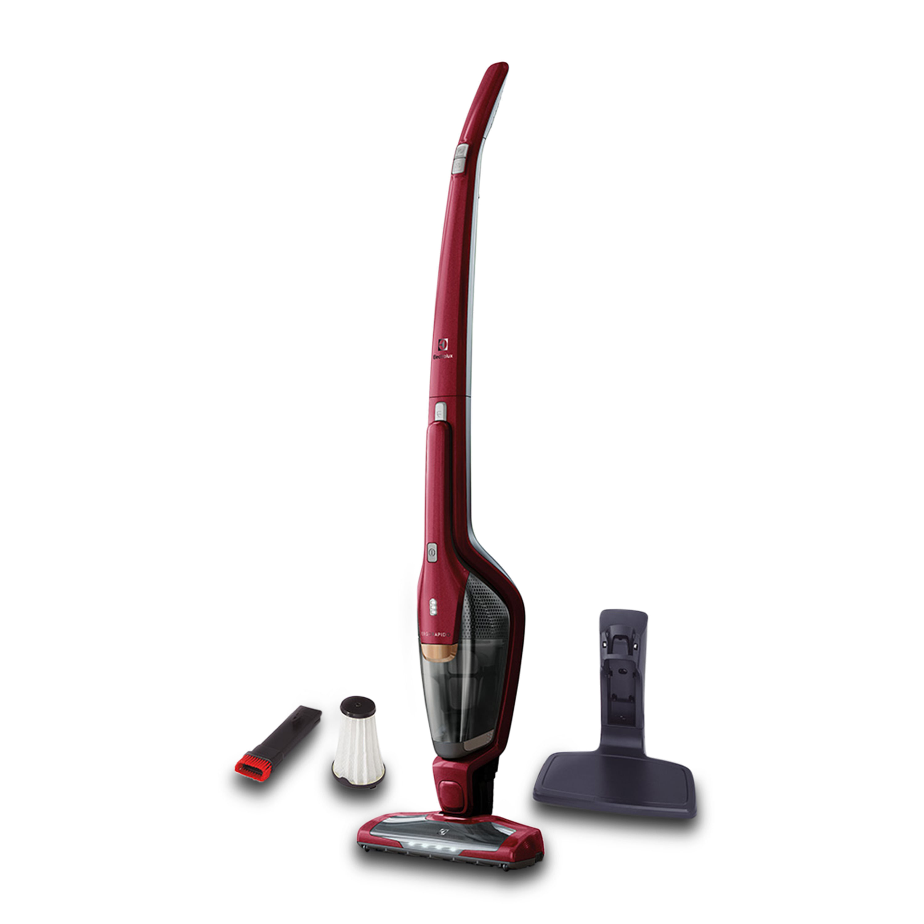 Aspirador de Pó Vertical Electrolux Ergorapido Ultra Red 2 em 1 - Imagem 3