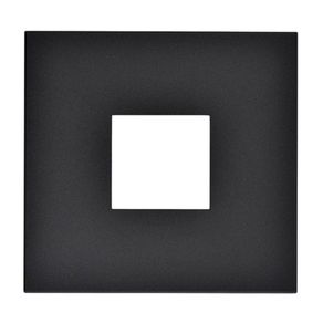 Placa 2postos 4x4 Quadrado Graphite Arteor Cod.575262b - Pial