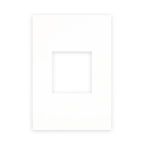 Placa 2posto 2x4 Quadrado White Arteor Cod.582563b - Pial