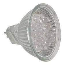 Lâmpada Dicroica Led20 127V Vermelho Com/Lente Base MR 16 – Llum