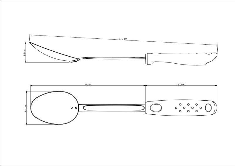 Colher Arroz Inox Utilita Tramontina - Imagem 4