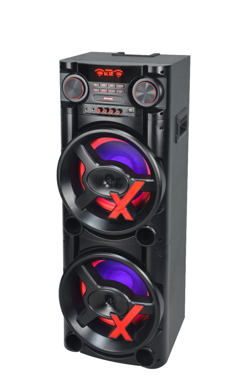 Caixa Amplificada Amvox ACA 1900 NewX 1900W LED Bluetooth Bivolt - Imagem 4