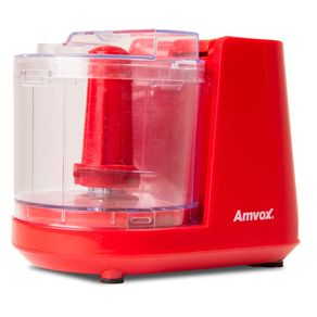 Mini Processador Amvox 1000w APR 1001 RED Voltagem: 110v