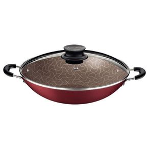 Wok 36 Cm 6L Paris Vermelho Tramontina