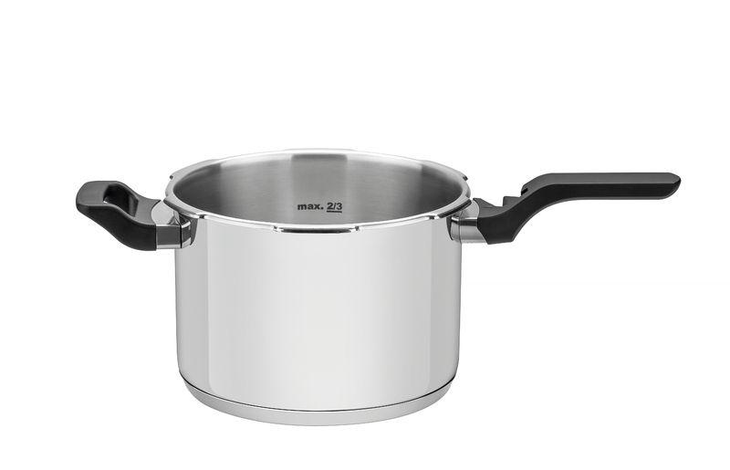 Panela de Pressão Aço Inox 4,5 litros Brava Tramontina - Imagem 4