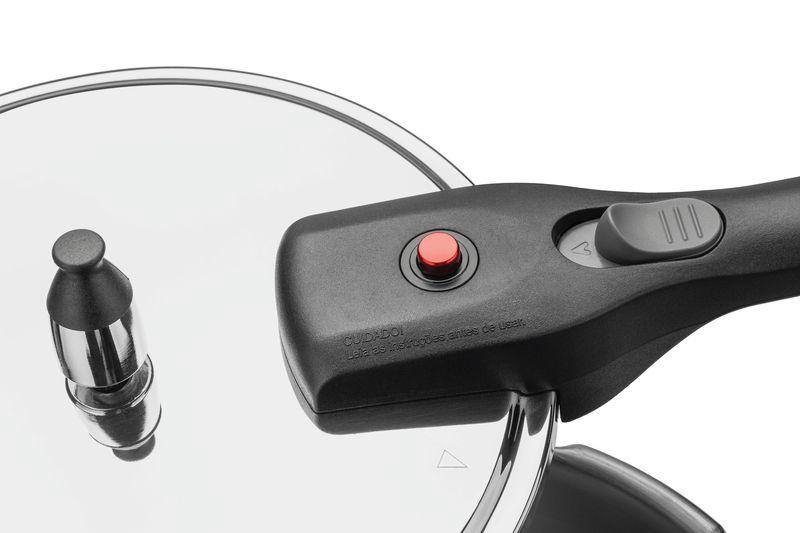 Panela de Pressão Aço Inox 4,5 litros Brava Tramontina - Imagem 7