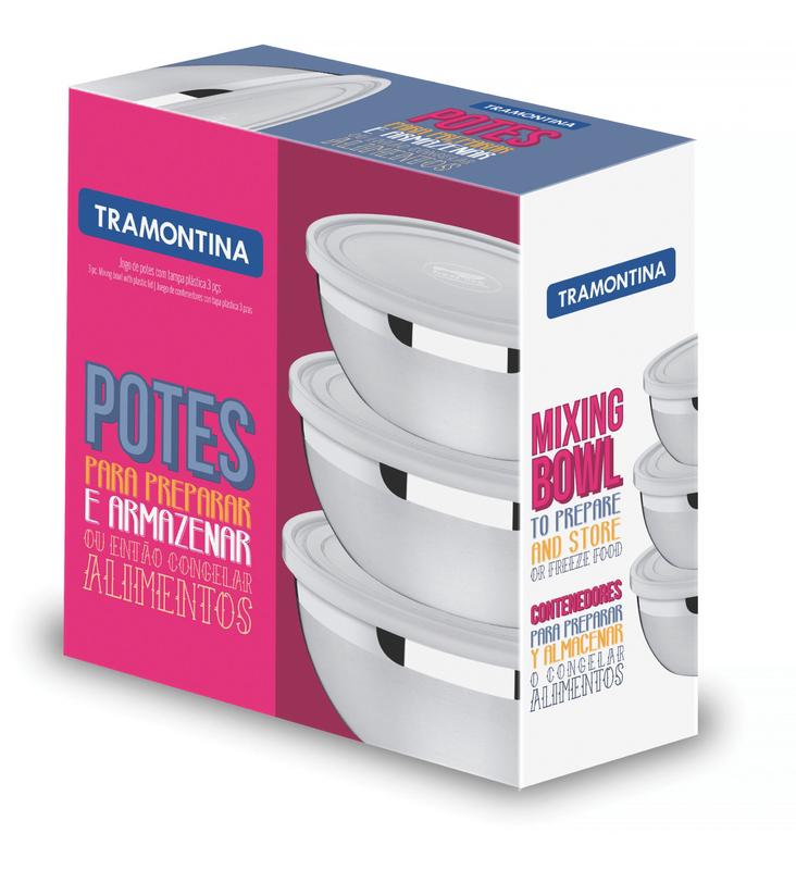 Jogo Aço Inox 3 Pecas Freezinox Tramontina - Imagem 4