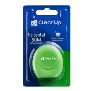 Fio Dental 50 metros - Menta Clear Up - Multi Saúde - HC597 HC597