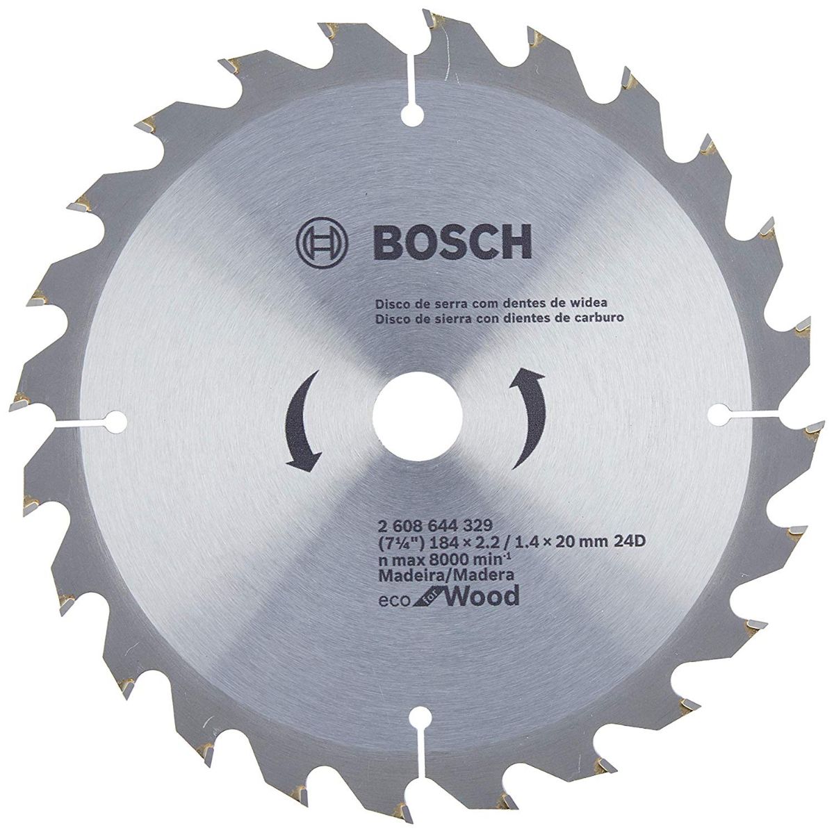 Disco Serra 7.1/4 24 Dentes Ref. 2608644329 - Bosch