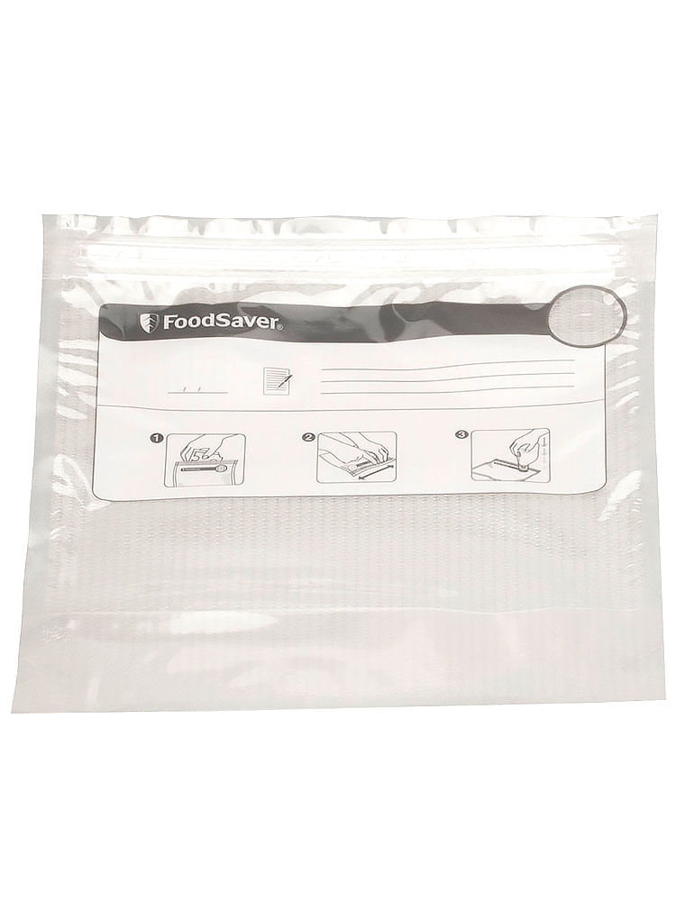 Embalagens Oster - Zip Bag - Foodsaver - 18 Unid - Imagem 2