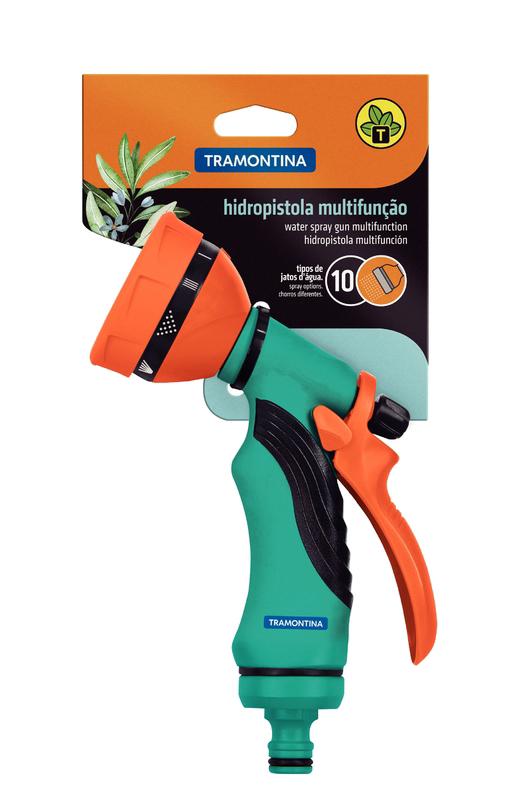 Hidropistola Para Jardim Com 10 Tipos De Jatos Tramontina - Imagem 2