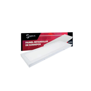 Plafon Led Retangular Sobrepor 60 X 15cm 18w - Santa Fé | 4000k