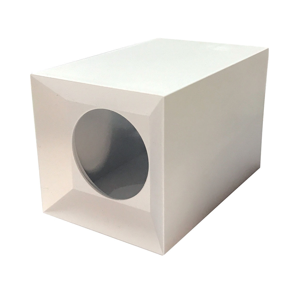 Plafon Sobrepor Quadrado Tower Face Recuada 7x7x11cm P/1 Dic.Gu10 Br Se-385.2524 - Save Energy - Imagem 2