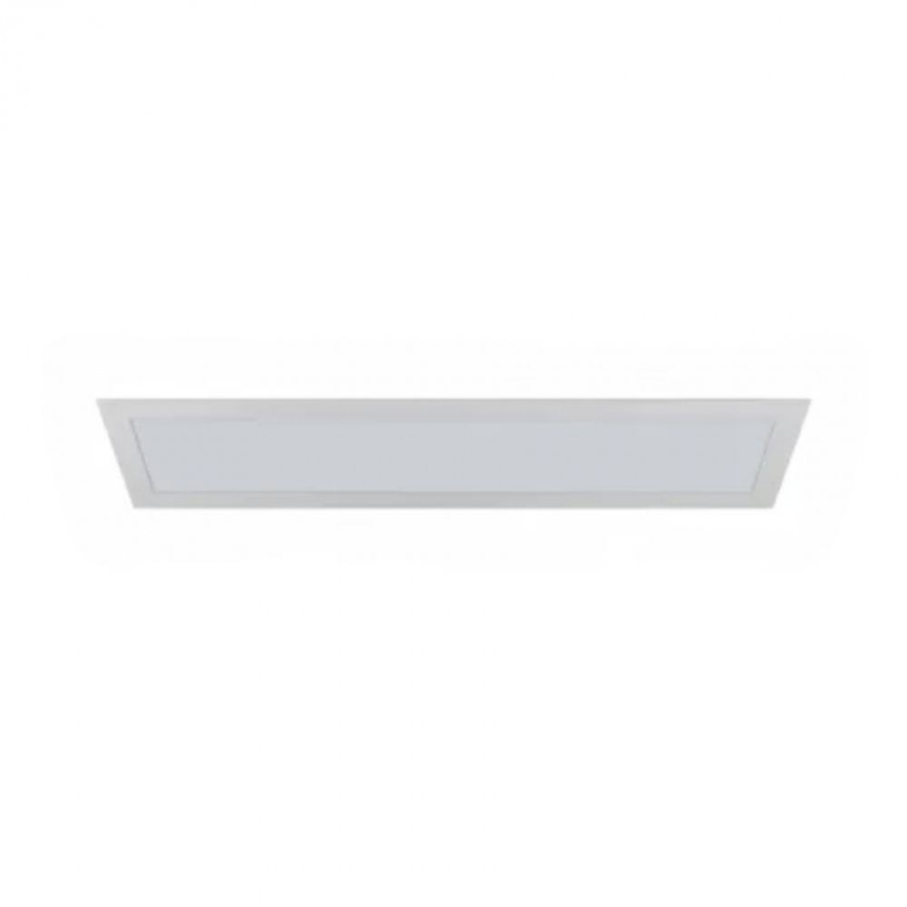 Plafon Led Retangular Sobrepor 60X20cm 3000K 18W Ref.80065 - Romalux