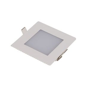 Plafon Led Quadrado Embutir 11 X 11cm 3000k 7w Ref.80077 - Romalux