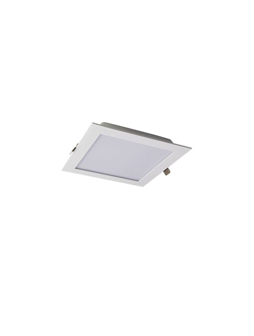 Plafon Led Quadrado Embutir 20 X 20cm 16w - Romalux - Imagem 6