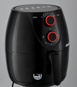 Air Fryer Fritadeira Elétrica Sem Óleo 1400W 4,5L Timer Antiaderente ARF1205 - Imagem 2