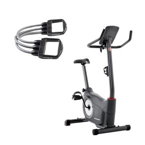 Combo Fitness - Bike Ergométrica Vertical Schwinn e Expansor Fitness Preto Wellness - ES2330K ES2330K