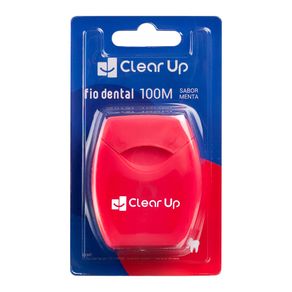 Fio Dental 100 metros Sabor Menta - Clear Up Multi Saúde - HC598 HC598