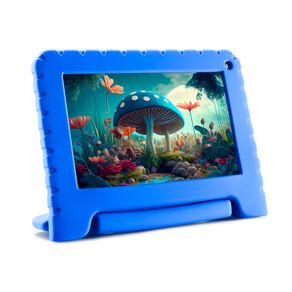 Tablet  Kid Pad 7 pol. Quad Core 2GB RAM 32GB Android 13 (Go edition) Quad  Multilaser- Azul - NB392 NB392