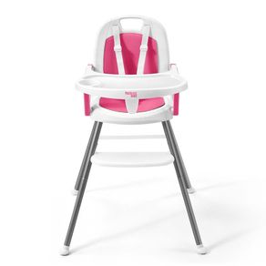Cadeira de Alimentação Berry 3 em 1 Rosa Multikids Baby - BB390 BB390