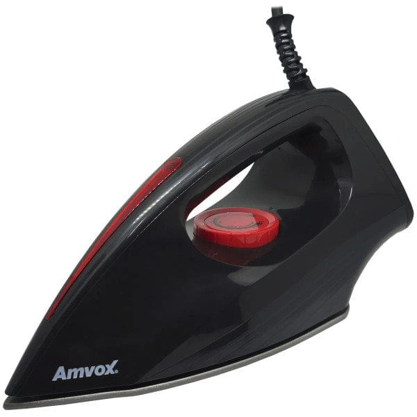 Ferro de Passar Roupa Seco Amvox Base Antiaderente 1200W AF1906 - Imagem 6