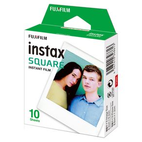 Filme instantâneo Fujifilm Instax Square com 10 poses