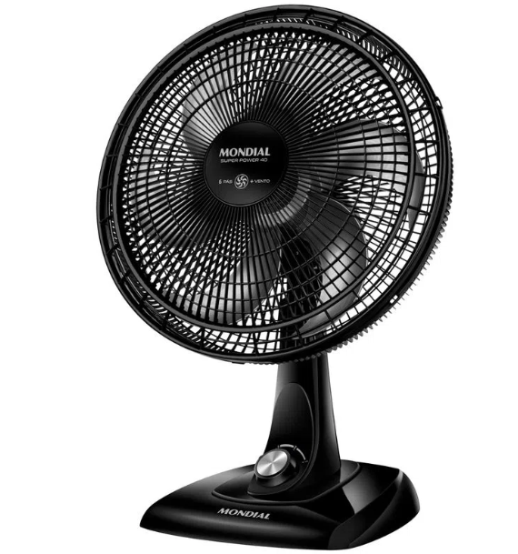 Ventilador de Mesa Mondial Turbo 8 Pás VTX-40-8P 127V/60Hz - Imagem 5