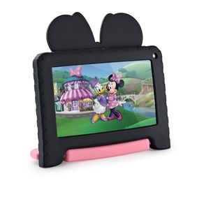 Tablet Minnie com Controle Parental 4GB RAM + 64GB + Tela 7 pol + Case + Wi-fi + Android 13 +  Quad Core Multi - NB414 NB414