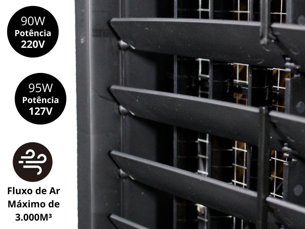 Climatizador 3 Velocidades de Ar Amvox 18L 90W ACL 018 Preto - Imagem 7