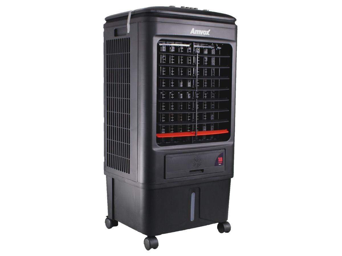 Climatizador 3 Velocidades de Ar Amvox 18L 90W ACL 018 Preto