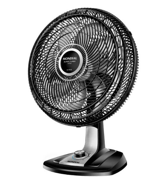 Ventilador de Mesa Mondial Turbo 8 Pás VTX-40-8P 220V/60Hz