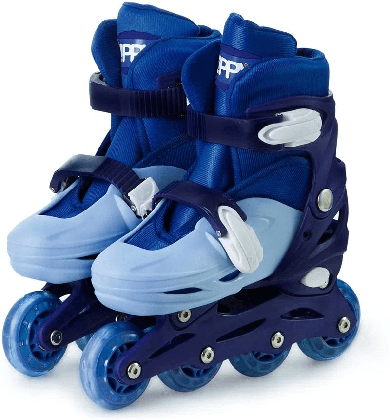 Patins Roller In Line Ajustável Zippy Toys PL19AM Azul - Imagem 4