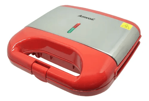 Sanduicheira e Grill LED ON/OFF 750W AMS 500 RED - Imagem 7