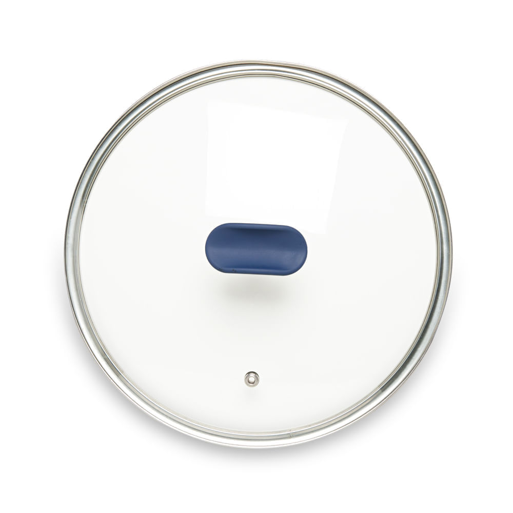 Panelas Ichef Home Sauté Grand e Family Size com Tampa de Vidro 24Cm Azul - Imagem 8