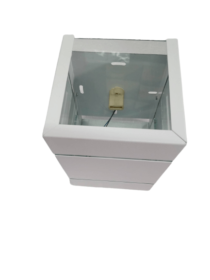 Arandela M 2 Fachos C/2 Frisos 10 X 15 X 10cm P/1 Lâmpada G9 Branca Ref.2211 - All Lux - Imagem 2