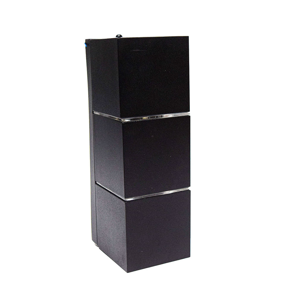 Arandela AR-256/24A Aluminio Facho Para Cima E Para Baixo 7,5x24CM Para 2 G-9 - Belly Lustre