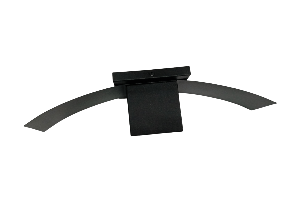 Arandela Salvador 2 Fachos Aba Box 8 X 37cm P/1 Lâmpada G9 Preta Ref.2209 - All Lux - Imagem 3