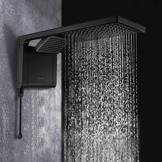 Chuveiro Acqua Ultra Duo Matte Black - Lorenzetti - Imagem 7