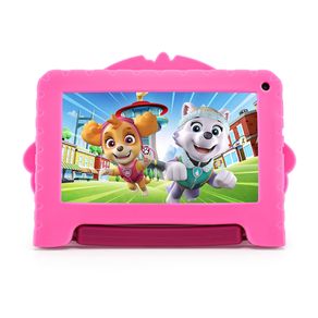 Tablet Patrulha Canina Skye com Controle Parental 4GB RAM + 64GB + Tela 7 pol + Case + Wi-fi + Android 13 + Quad Core Multi - NB422 NB422
