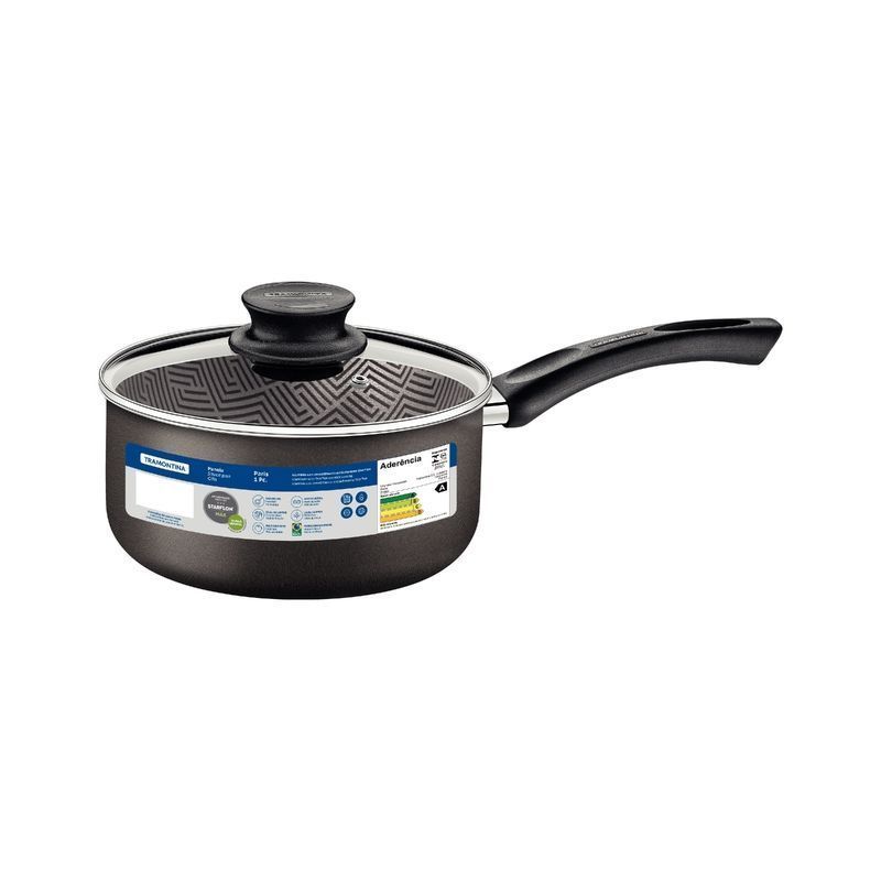 Panela 18 Cm 2,1 Litros Paris Chumbo Tramontina - Imagem 2